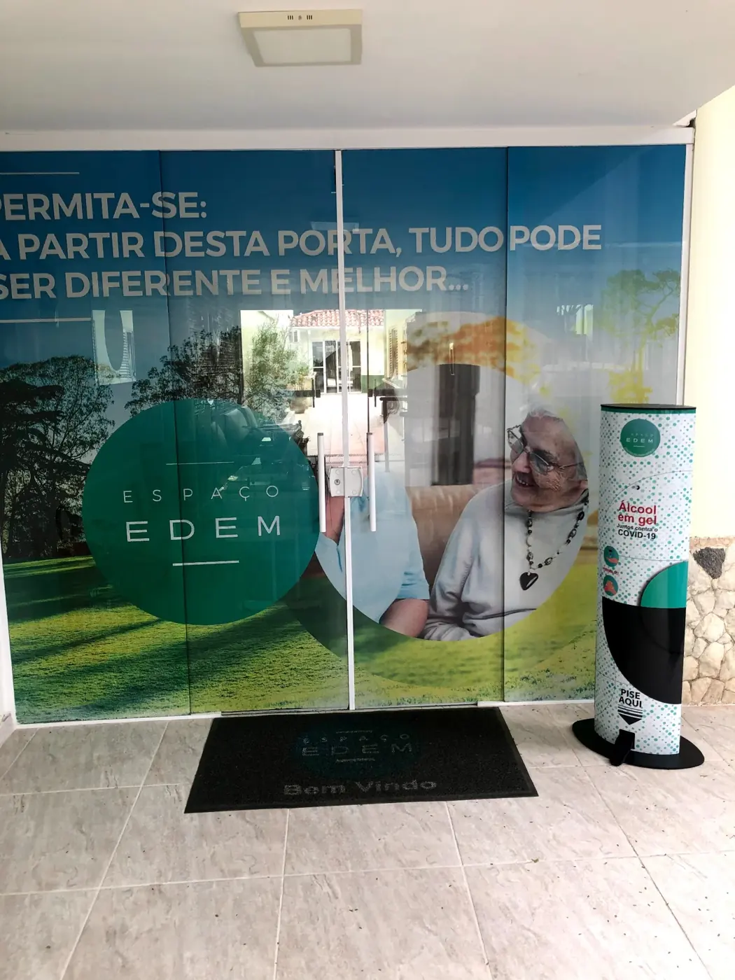 Recepção do Espaço EDEM